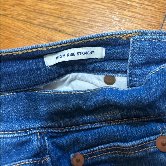 Vineyard Vines Jeans Womens Size 26 Blue High Rise Straight Stretch Denim Ankle - Picture 7 of 10